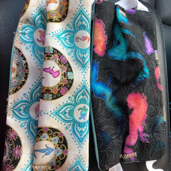 Handmade Accessories - NEW 2 face masks MERMAIDS homemade - SET OF TWO